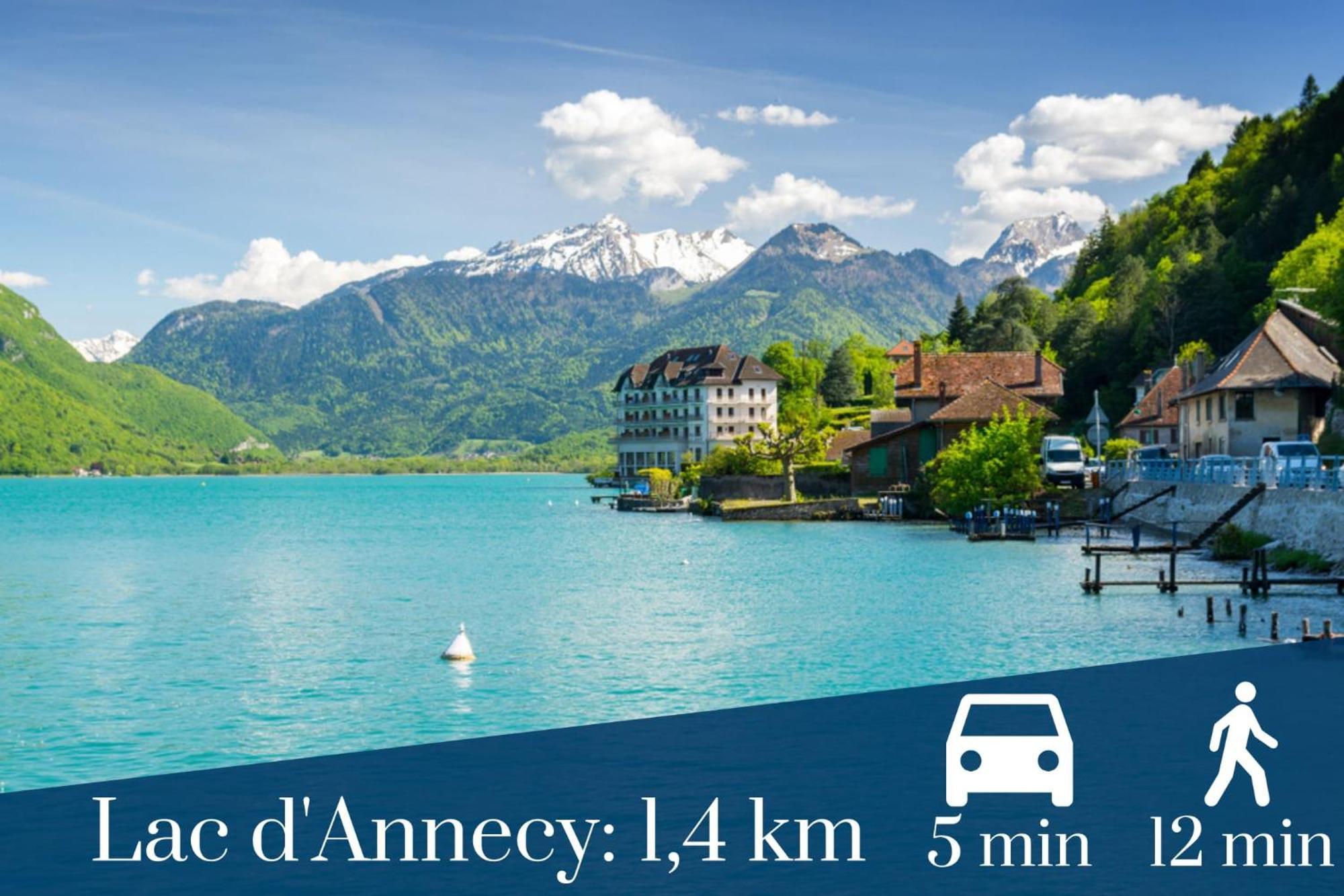 Homey Tidy - New / Proche Centre Annecy / Parking Gratuit / Logement Entierement Equipe Exterior photo
